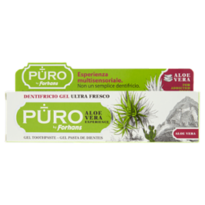 Puro By Forhans Spicy Aloe Vera Experience Dentifricio Gel Ultra Fresco 75 Ml
