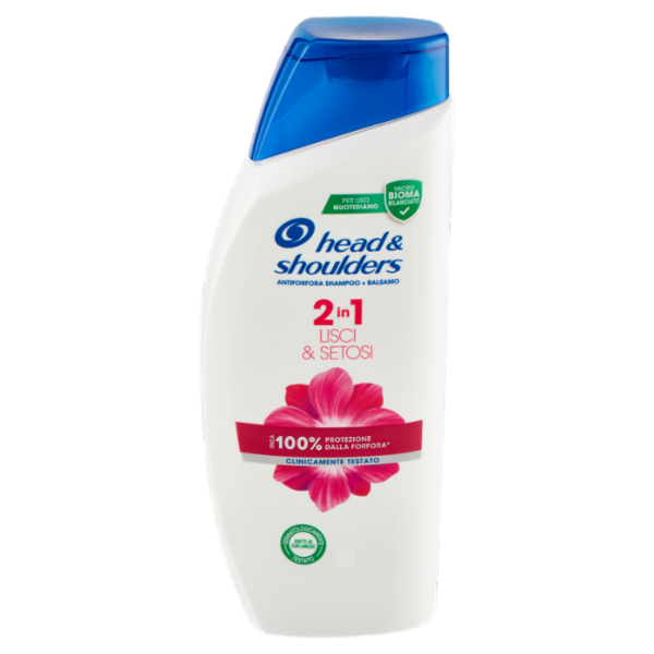 Head & Shoulders Antiforfora Shampoo + Balsamo 2in1 Lisci & Setosi 540 ml