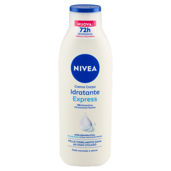 Nivea Crema Corpo Idratante Express Pelle normale o secca 250 ml
