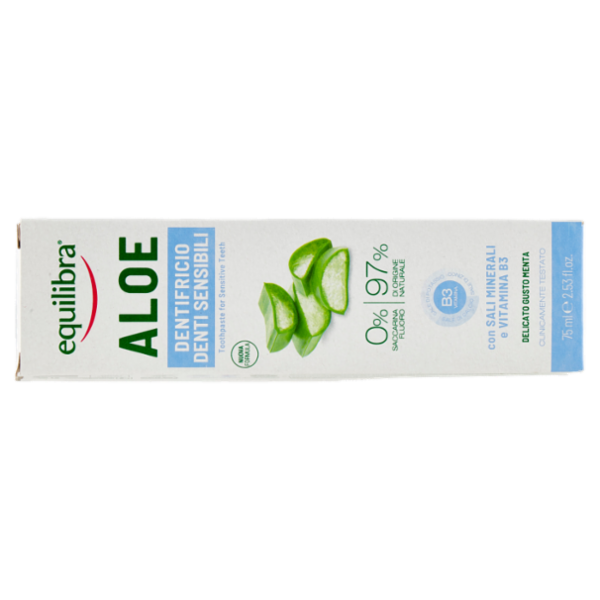 equilibra Aloe Dentifricio Denti Sensibili 75 ml