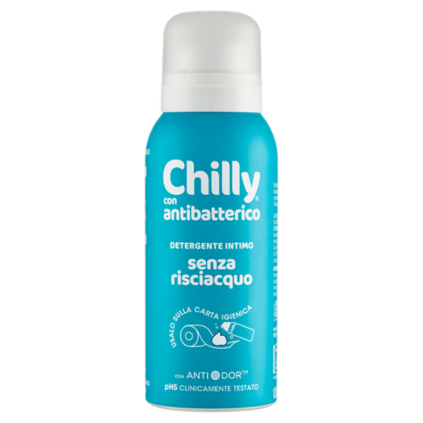 Chilly con antibatterico Detergente Intimo senza risciacquo 100 ml
