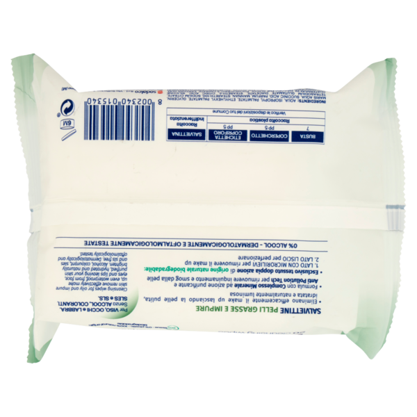 Lycia pro>derma salviettine struccanti con Complesso Minerale per Pelli Grasse e Impure 20 pz