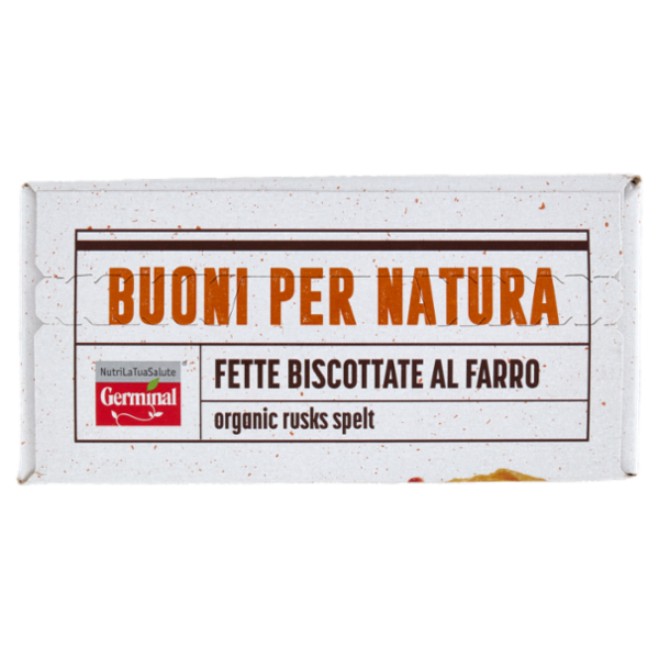 Germinal Bio Buoni per Natura Fette Biscottate al Farro 200 g