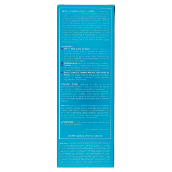 Clinians Intense A Bodycare Crema Rassodante Anticellulite* Reducell Forte 200 mL