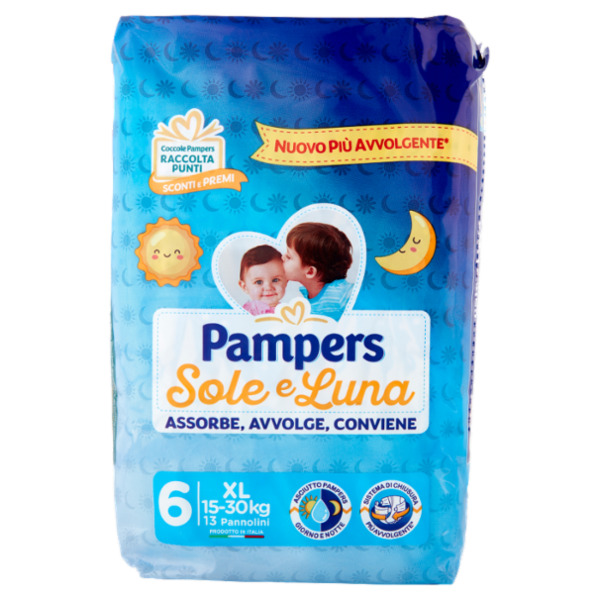 Pampers Sole e Luna 6 XL 13 pz