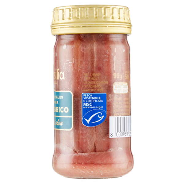 Consilia Optima Filetti di Alici del Mar Cantabrico in Olio di Oliva 90 g