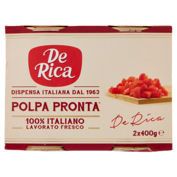 De Rica Polpa Pronta 2 x 400 g
