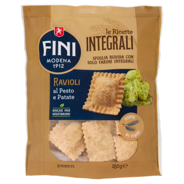 Fini Le Ricette Integrali Ravioli al Pesto e Patate 250 g