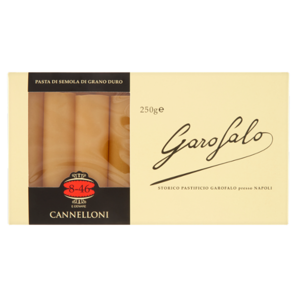 Garofalo Cannelloni 8-46 Pasta di Semola di Grano Duro 250 g