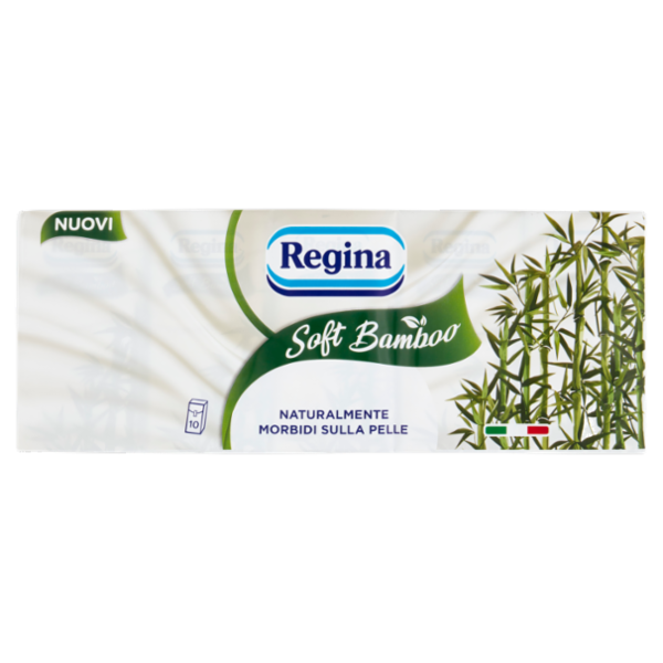 Regina Soft Bamboo Fazzoletti 10 pacchetti