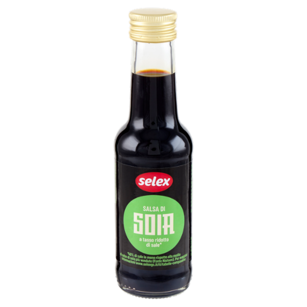 Selex Salsa di Soia a Tasso Ridotto di Sale 155 ml