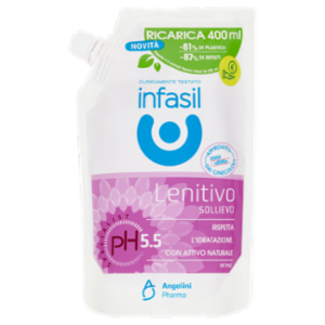 Infasil PH Specialist 5.5 Intimo Lenitivo Sollievo Ricarica 400 Ml