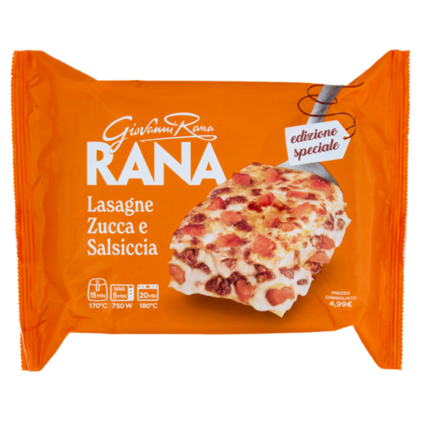 Giovanni Rana Lasagne Zucca e Salsiccia 350 g