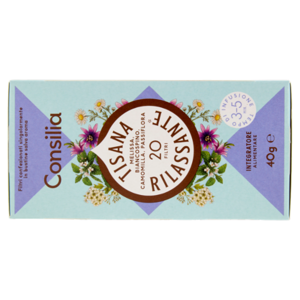 Consilia Tisana Rilassante 20 Filtri 40 g