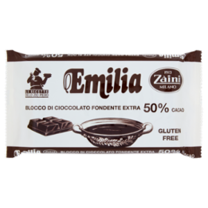 Zàini Emilia Blocco Di Cioccolato Fondente Extra 50% Cacao 400 g