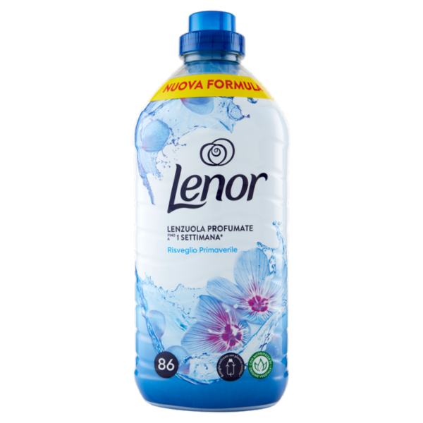 Lenor Ammorbidente Lavatrice Concentrato, Risveglio Primaverile, 86 Lavaggi 1806 ml