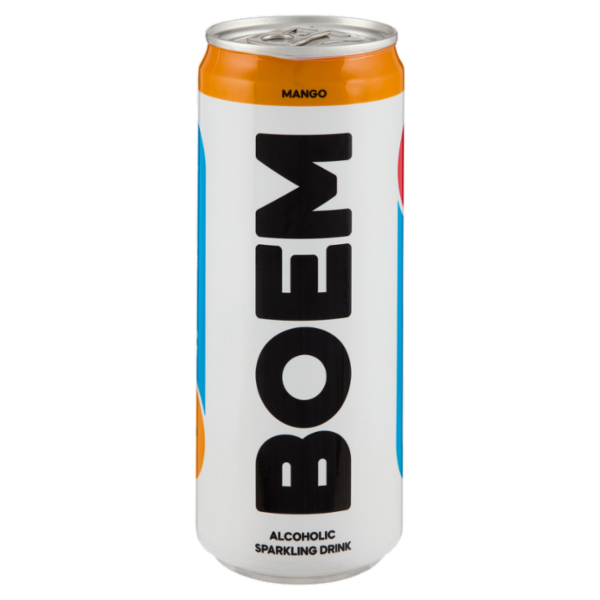 Boem Alcoholic Sparkling Drink Mango 330 ml