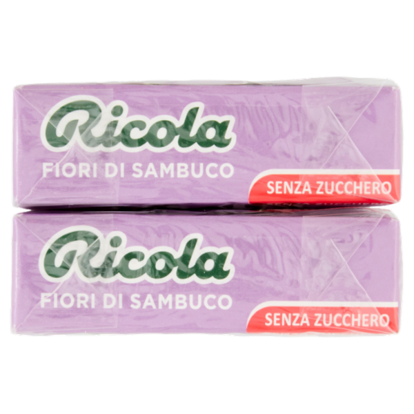 Ricola Fiori di Sambuco Senza Zucchero 2 x 50 g