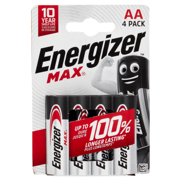 Energizer Max AA 4 pz