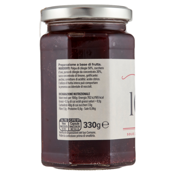 Consilia 100% da Frutta Ciliegie 330 g