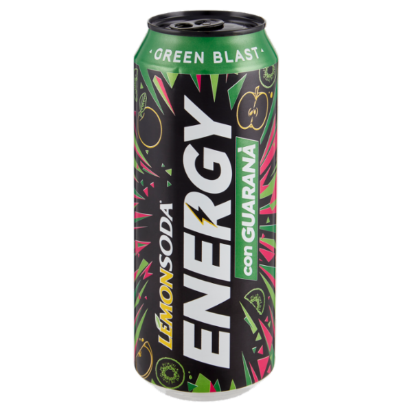 Lemonsoda Energy con Guaranà Green Blast 50 cl
