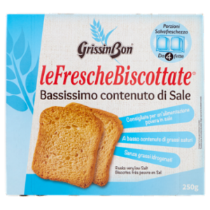 GrissinBon LeFrescheBiscottate Bassissimo Contenuto Di Sale 250 g