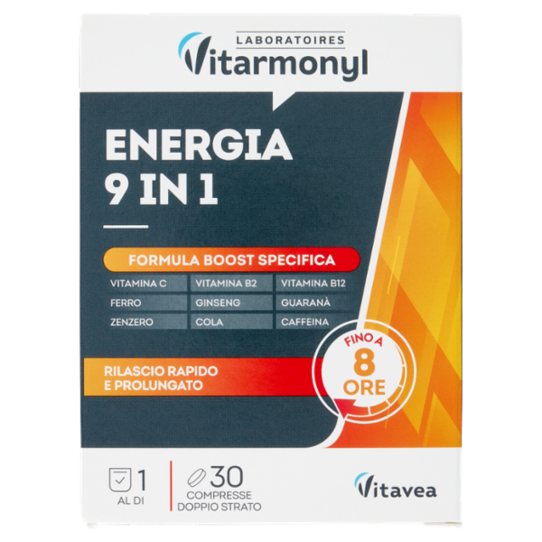 Laboratoires Vitarmonyl Energia 9 in 1 30 Compresse 21,9 g