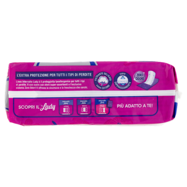 Lines intervallo Lady proteggislip Maxi Long Ripiegato 28 pz