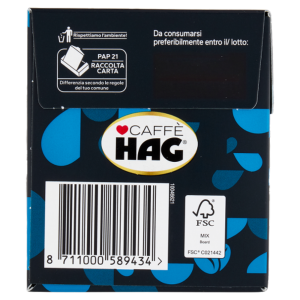 Caffè HAG Classico 6- 30 Capsule Caffè Compatibili con Macchine Nespresso*® Original 156g