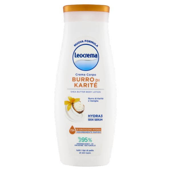 Leocrema Crema Corpo Burro di Karité 400 ml