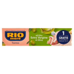 Rio Mare Tonno All'Olio Extra Vergine Di Oliva Pescato a Canna 4 x 80 g