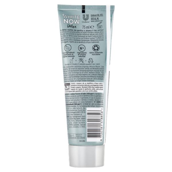Mentadent White Now Detox 75 ml