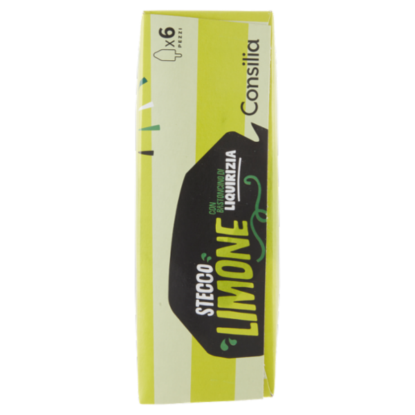 Consilia 6 Gelati al Limone e Stecco di Liquirizia 500 g