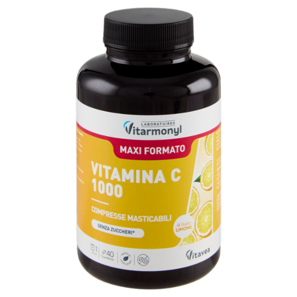 Laboratoires Vitarmonyl Vitamina C 1000 40 Compresse 106 g