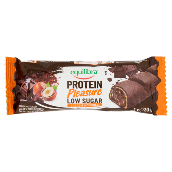 equilibra Protein Pleasure Low Sugar Cacao & Nocciola 30 g