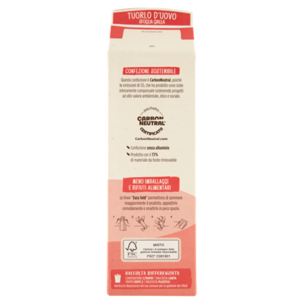 le Naturelle Tuorlo d'Uovo Pastorizzato Sfoglia Gialla 1000 g