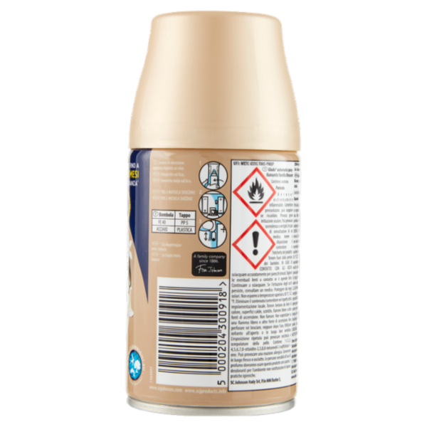Glade Automatic Spray Ricarica, Profumatore per Ambienti, Fragranza Romantic Vanilla Blossom 269ml