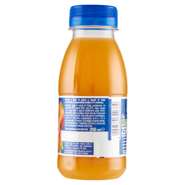 Santal Mix Pesca Mango Zero Zuccheri Aggiunti* 250 ml