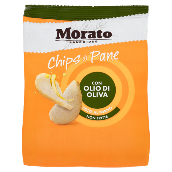 Morato Chips di Pane con Olio di Oliva 85 g