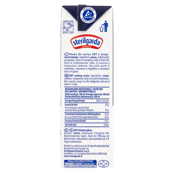 sterilgarda Panna da Cucina 500 ml