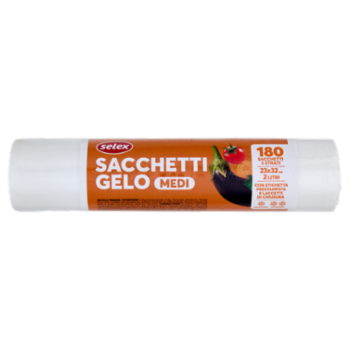 Selex Sacchi Gelo Medi Cm 23X32 180 Pezzi