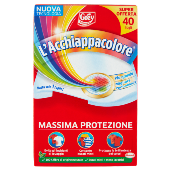 GREY l'Acchiappacolore 40 fogli