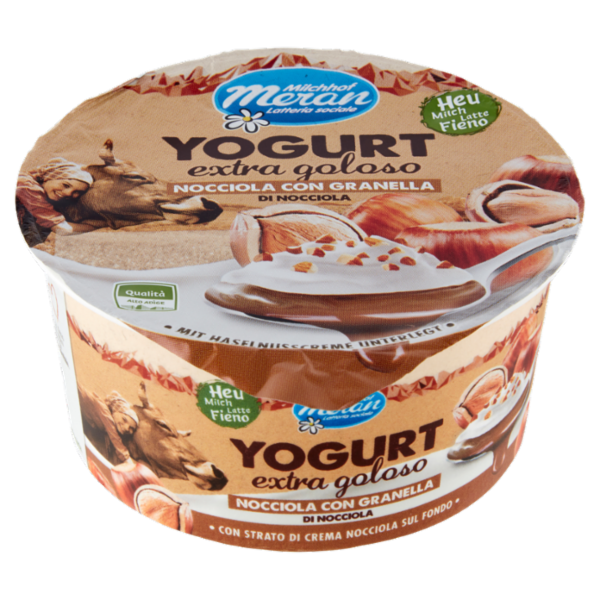 Meran Yogurt extra goloso Nocciola con Granella di Nocciola 150 g