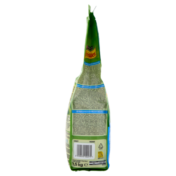 PURINA FRISKIES Junior con Pollo e Verdure e con Latte 1,5 kg