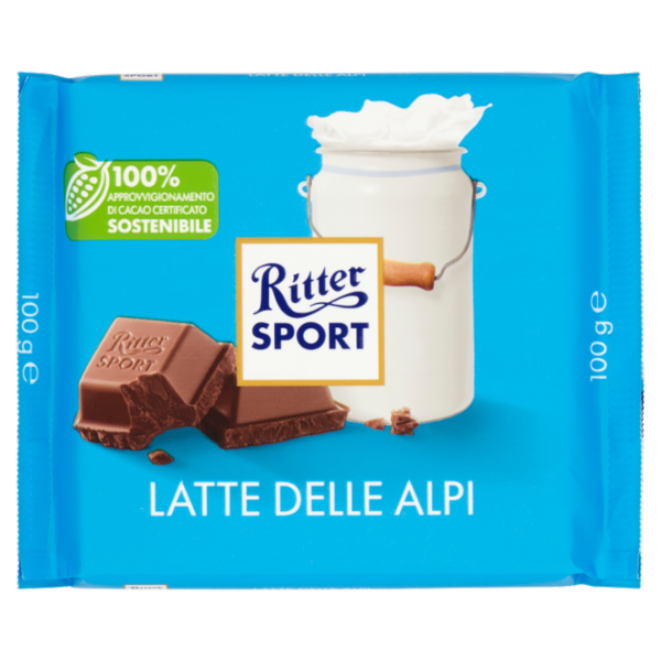 Ritter Sport Latte delle Alpi 100 g