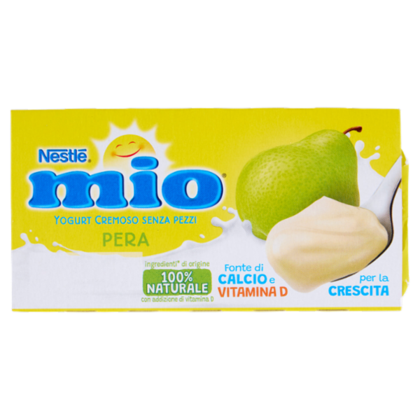 NESTLÉ MIO Yogurt Cremoso Senza Pezzi Pera 2x125g