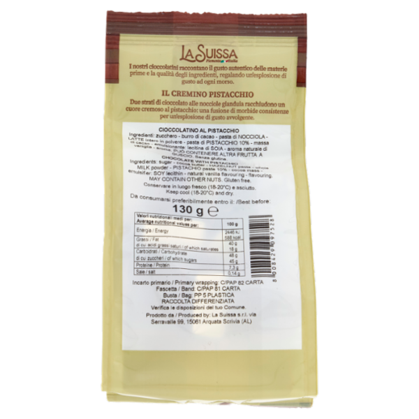 La Suissa Cremino al Pistacchio 130 g