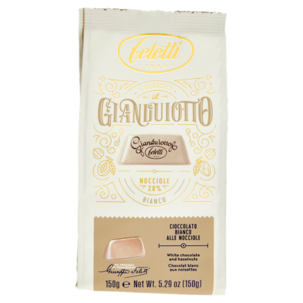 feletti I Classici il Gianduiotto Bianco 150 g
