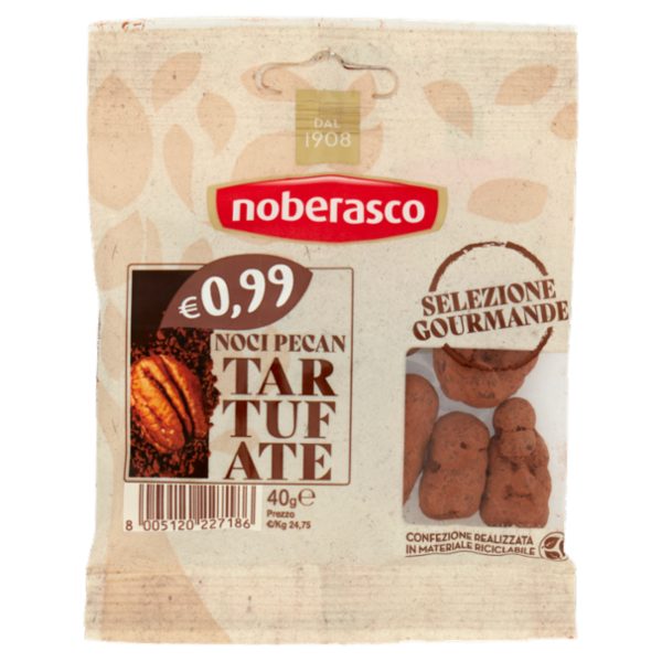 noberasco € 0,99 Noci Pecan Tartufate 40 g