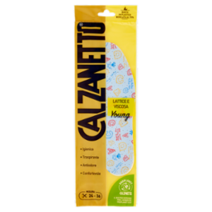 Calzanetto Soletta Young Lattice e Viscosa Misura 24-36